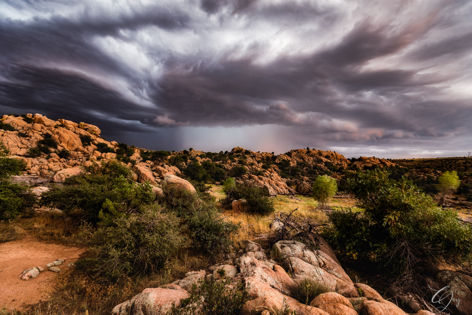 Incredible storm on Watson Lake